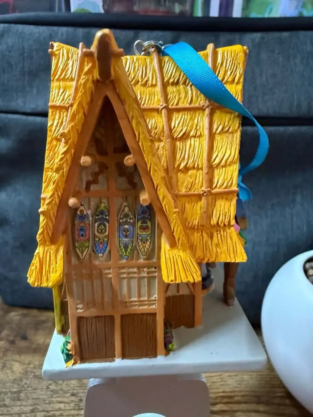 Disney Parks Enchanted Tiki Room Tiny Towns Miniature Hanging Ornament
